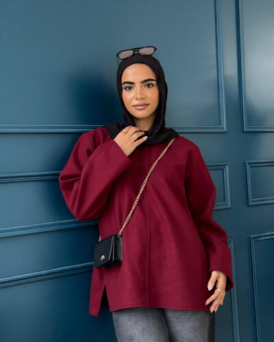 Rouge Top-Burgundy - Inaraonline