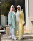 Zahraa Cardigan-Mint