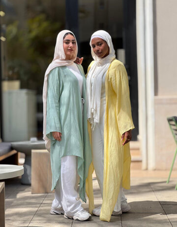 Zahraa Cardigan-Mint