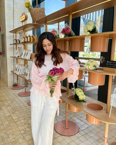 Crinkle Blouse-Powder Pink
