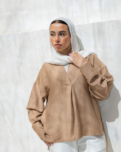 Breezy Shirt-Mocha