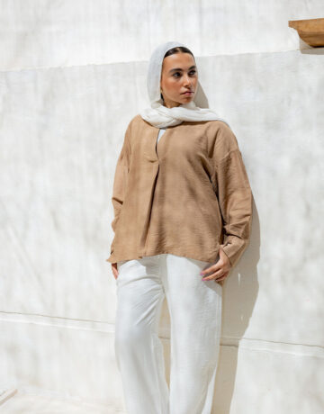 Breezy Shirt-Mocha