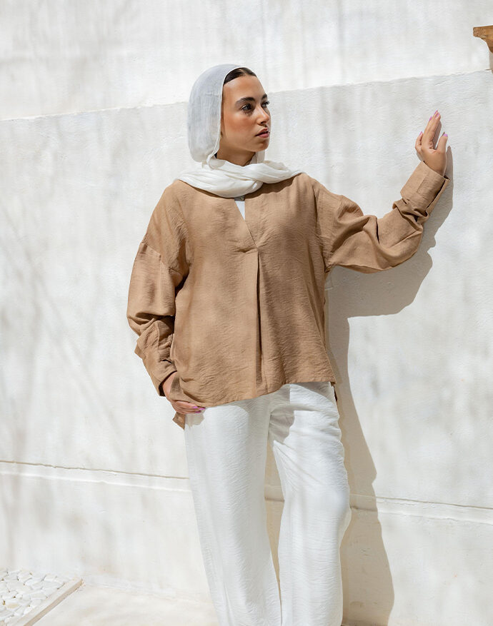 Breezy Shirt-Mocha