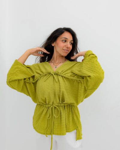 Alma blouse lemon